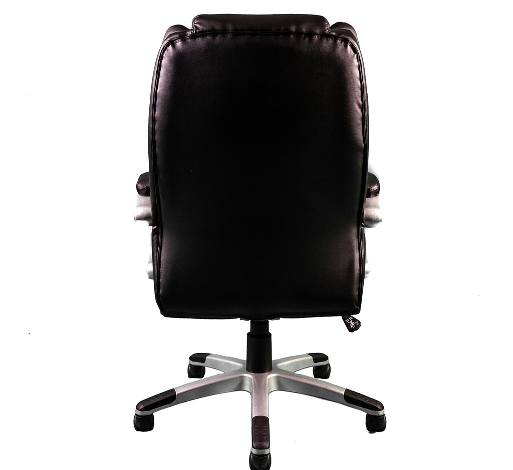 Silla Ejecutiva [NF-3256] con Brazos en vinilpiel Negro 