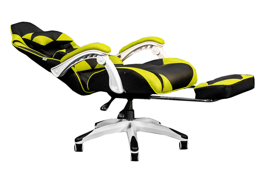 Silla Gamer [S-107] con Brazos con descansapies.