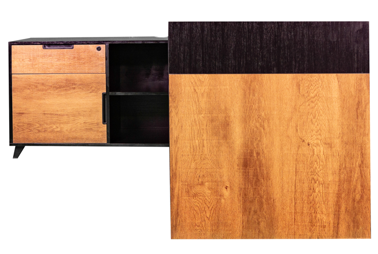 OZ-1907 Escritorio Ejecutivo con retorno