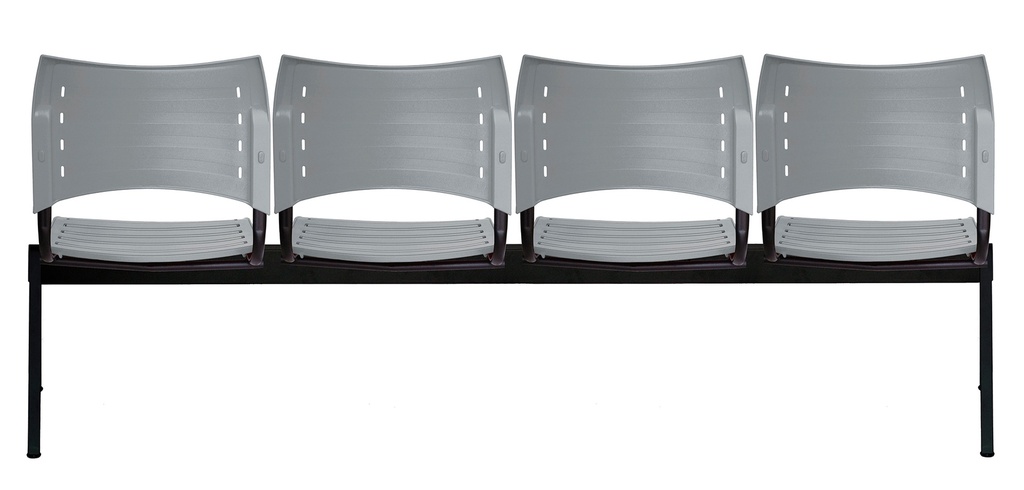 Banca de espera para 4 personas en  polipropileno