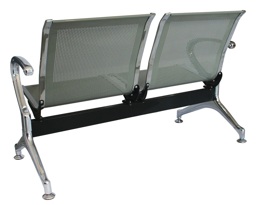 Banca de espera para 2 personas metalica
