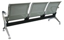 Banca de espera para 3 personas metálica
