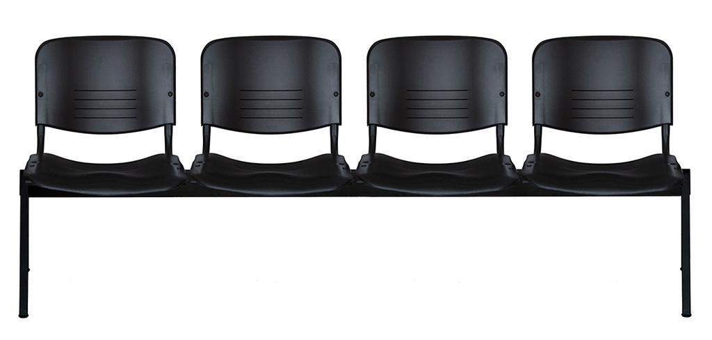 Banca visita para 4 personas en polipropileno