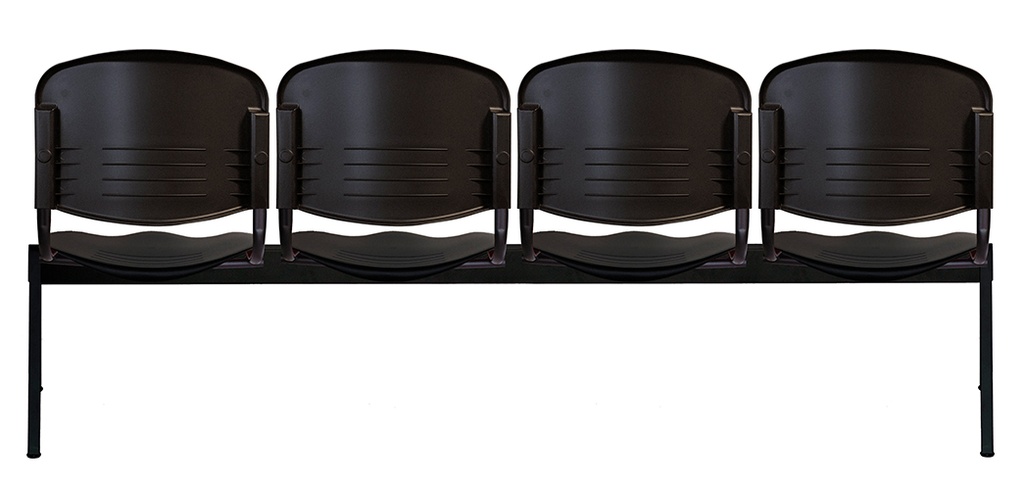 Banca visita para 4 personas en polipropileno