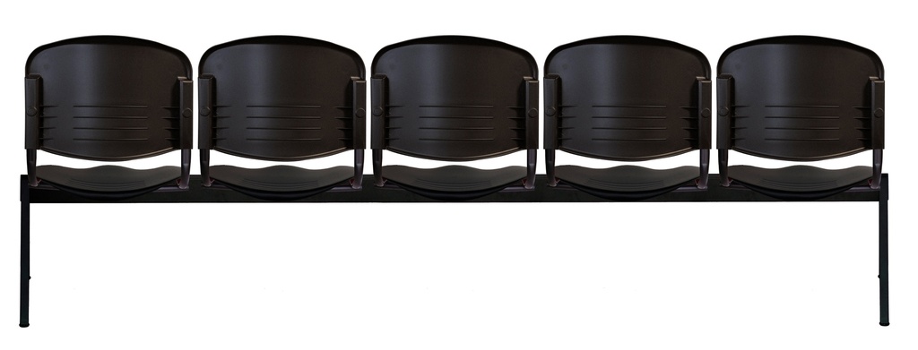 Banca visita para 5 personas en polipropileno