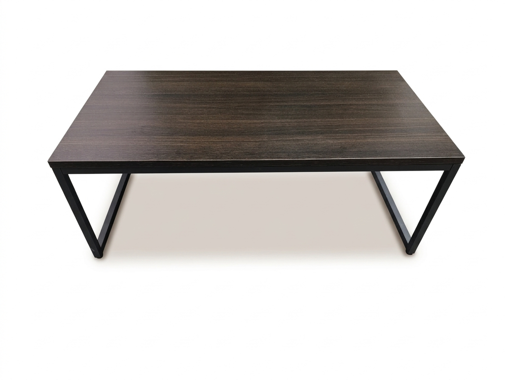  Mesa de centro color roble obscuro dimensiones 47" x 23" x 18" linea AJN™