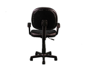 Silla Secretarial con Brazos en Vinilpiel Negro 