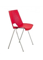 [STRIKE]Silla strike fija en polipropileno de alta resistencia Italiana en varios colores estructura de metal cromada