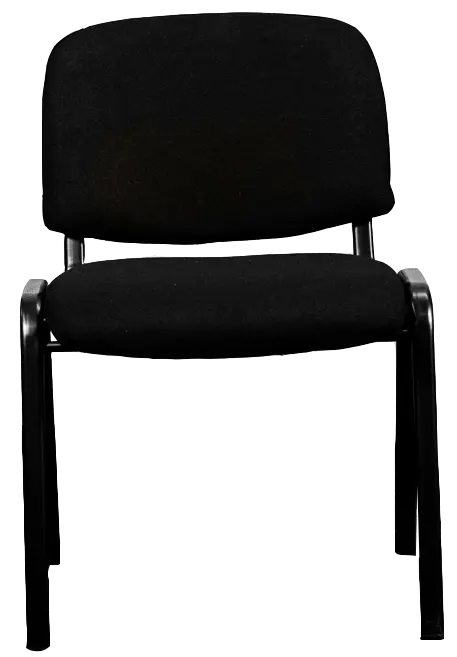 Silla de visita [D-071] respaldo y asiento en tela.