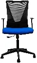 Silla Secretarial respaldo en malla con brazos.