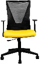 Silla Secretarial  respaldo en malla con brazos.