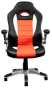 Silla Gamer color negro con rojo con brazos abatibles AJN Furniture™ 