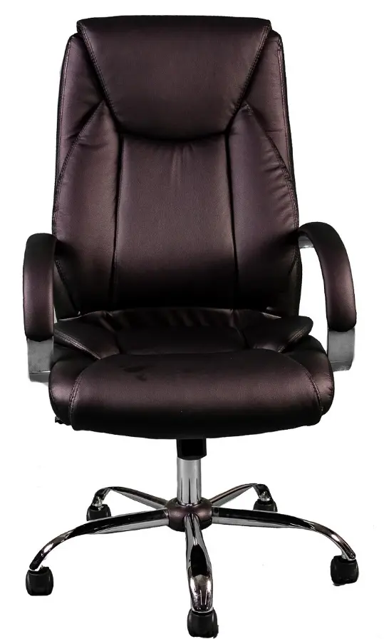 Silla Ejecutiva [NF-3151H] con Brazos en vinilpiel Negro