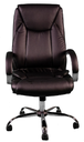Silla Ejecutiva color negro con brazos en vinilpiel AJN Furniture™ 