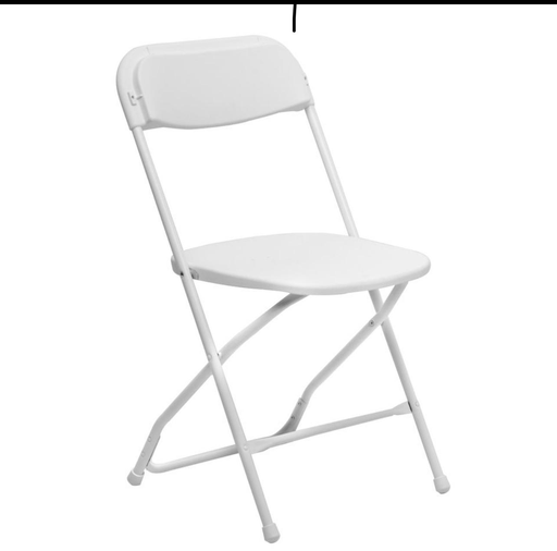 [SILLA-2] [SILLA-2]Silla plegable en color blanco