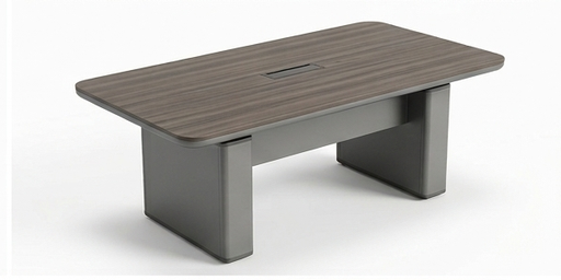[OZ-3411-24] Mesa de sala de juntas color gris para 6-8 personas AJN Furniture™ Medidas: 241cm largo x 120cm ancho x 75cm alto