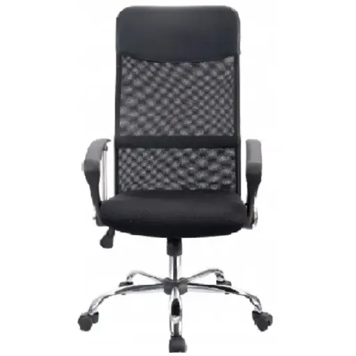 Silla Secretarial [ECONOMALLA] respaldo en malla con brazos.