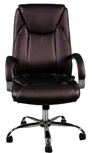 [NF-3151H] Silla Ejecutiva con Brazos en vinilpiel Negro